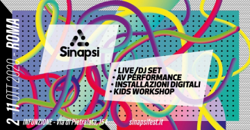 Sinapsi 2020 Festival delle Avanguardie Multimediali
