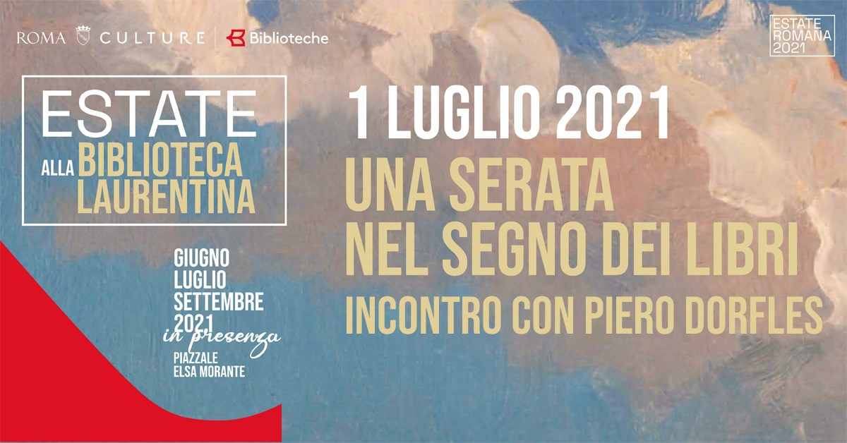 Una serata nel segno dei libri