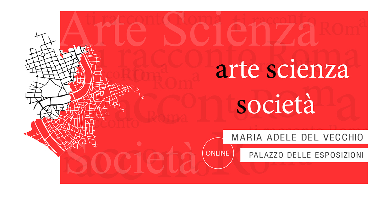 Maria Adele Del Vecchio alla mostra “Tre stazioni per Arte – Scienza”