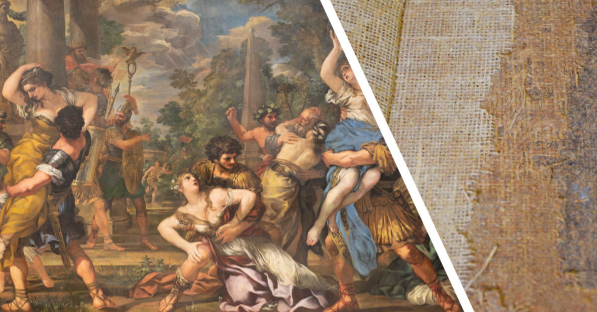 Storia conservativa di un capolavoro barocco