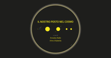 Il nostro posto nel cosmo