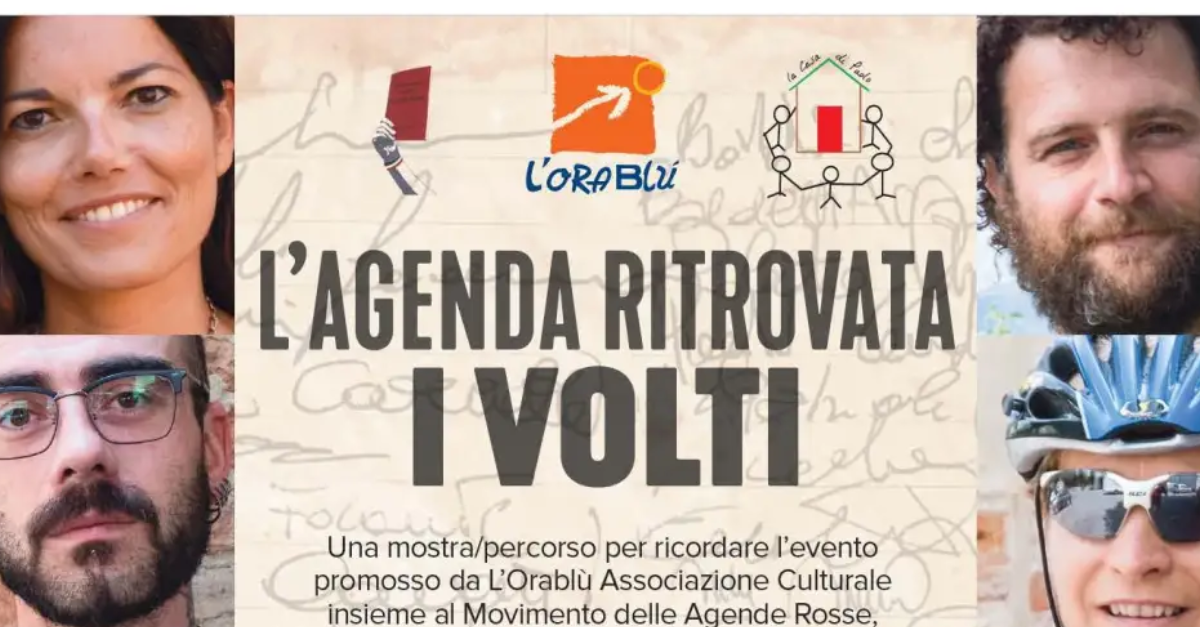 L’AGENDA RITROVATA. I VOLTI