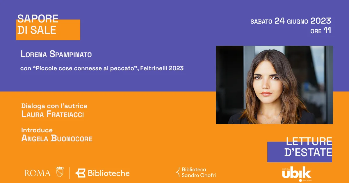 Sapore di Sale, Letture d’Estate incontro con Lorena Spampinato