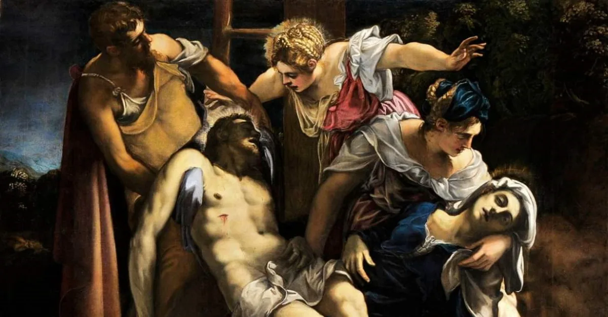 La Deposizione di Cristo di Jacopo Tintoretto