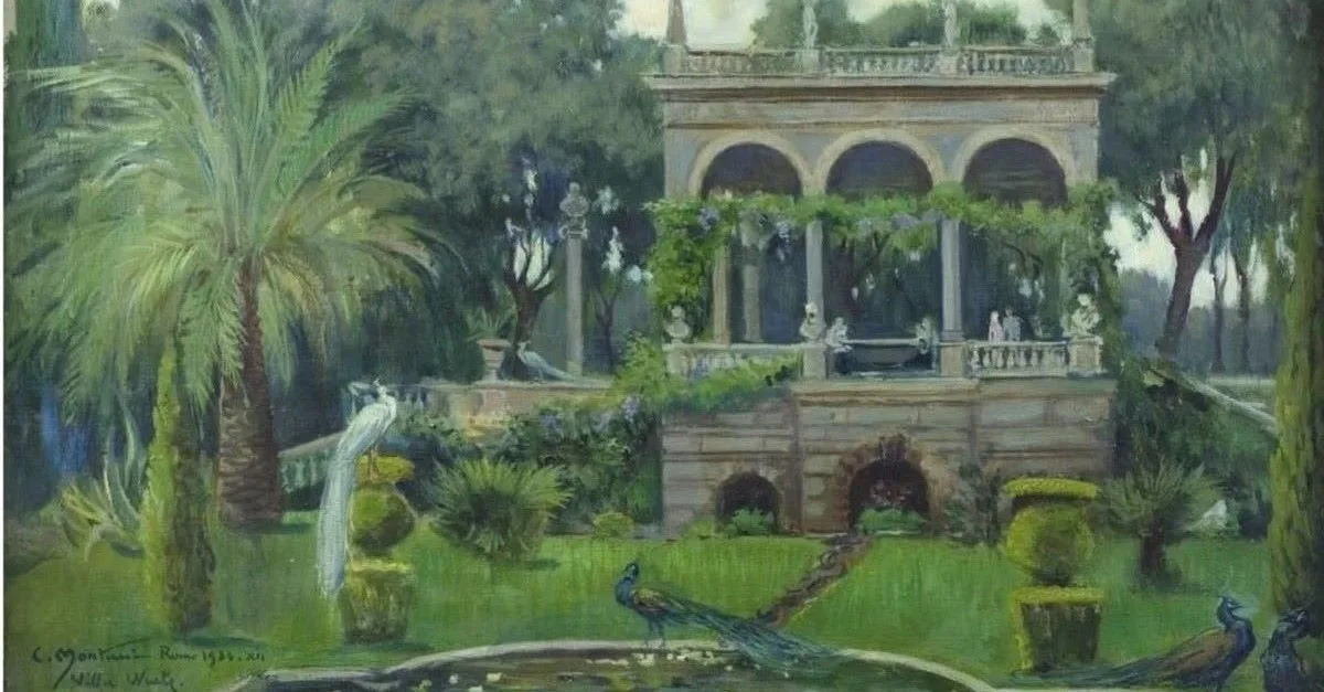 Arredare una villa: i coniugi Wurts e Villa Sciarra al Gianicolo