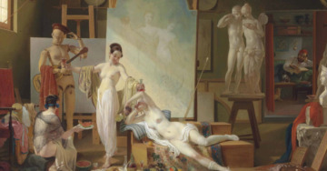 La rappresentazione dell’atelier d’artista nel XIX Secolo. Roma e Milano