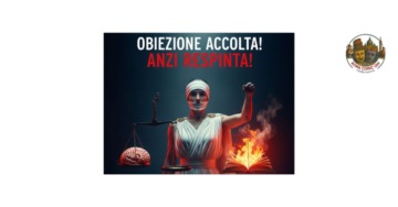 OBIEZIONE ACCOLTA! ANZI RESPINTA!