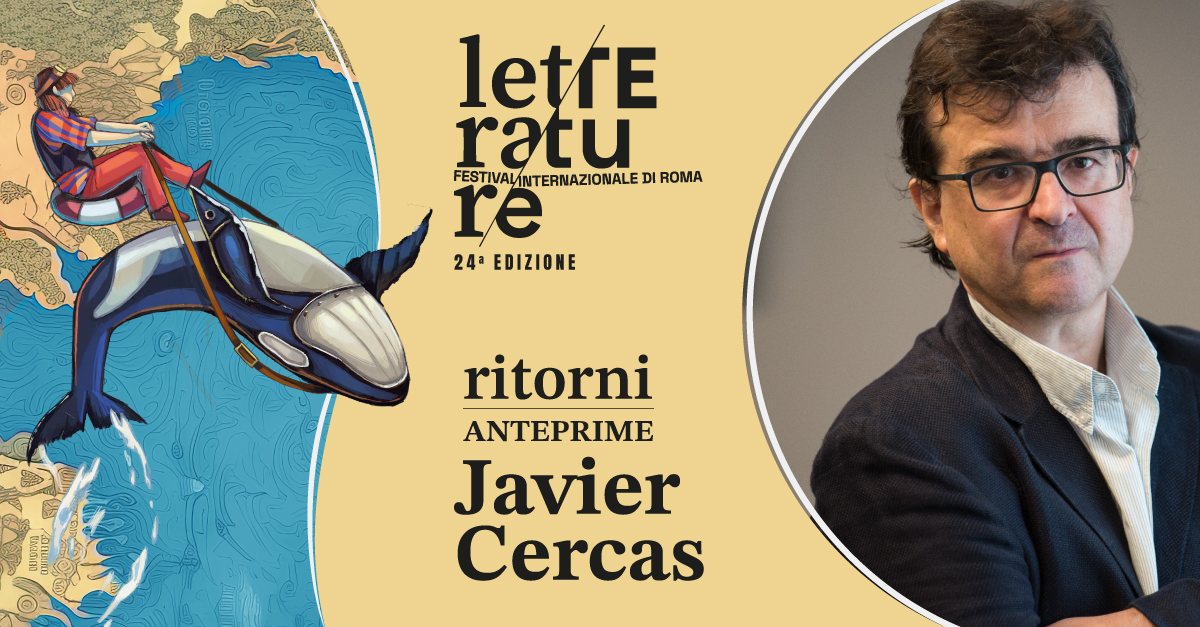 Javier Cercas in dialogo con Aldo Cazzullo e Sabina Minardi