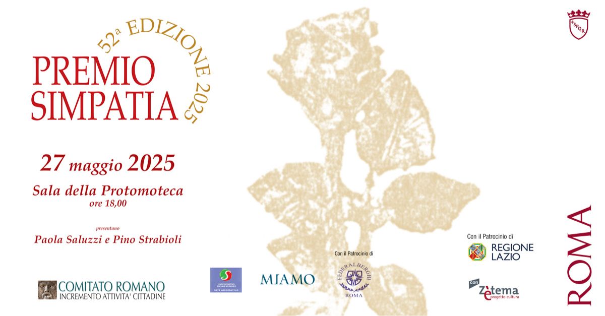 Premio Simpatia 2025