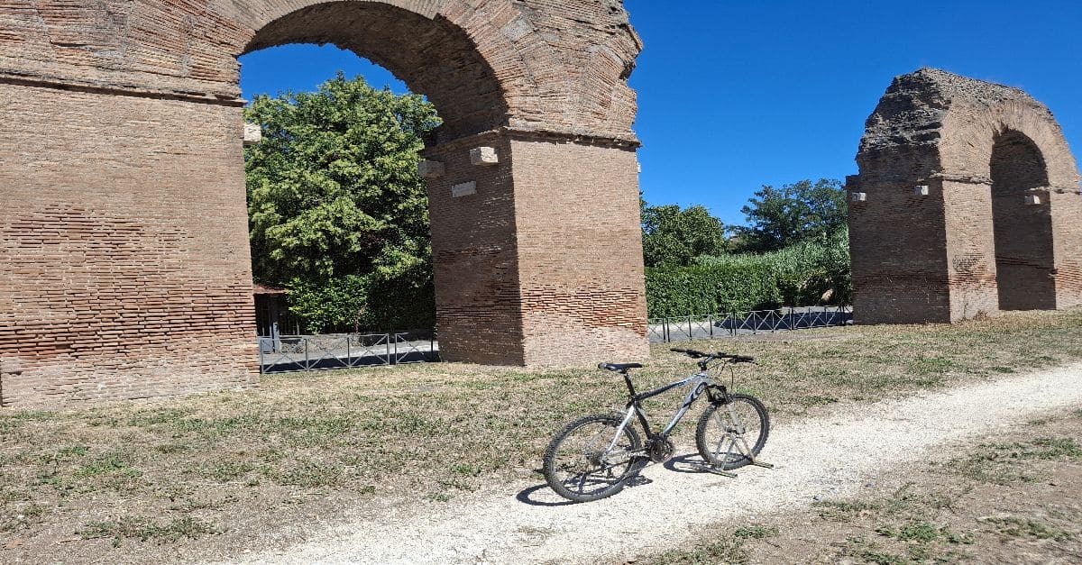 From paganism to christianity by bike