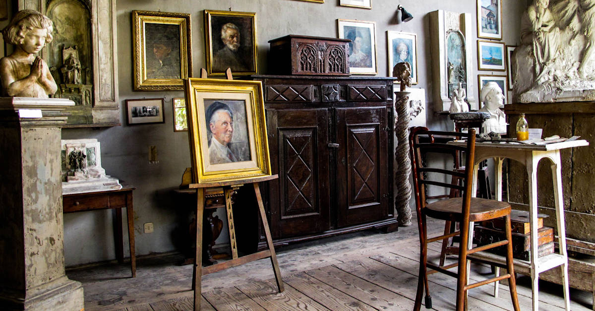 Studi di Artisti a Villa Borghese