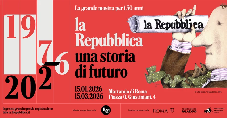 1976 – 2026. LA REPUBBLICA. UNA STORIA DI FUTURO