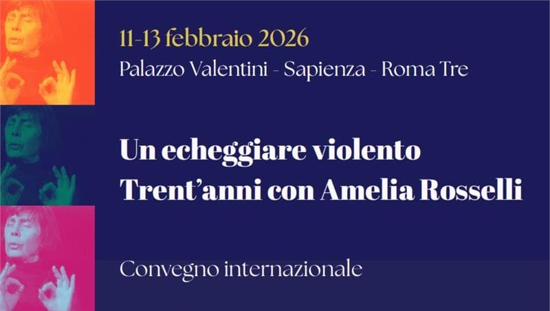 Un echeggiare violento. Trent’anni con Amelia Rosselli