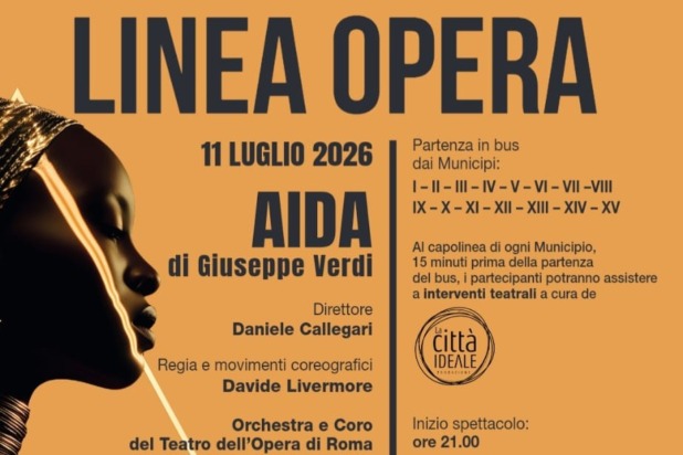 Linea Opera arriva al Circo Massimo con Aida