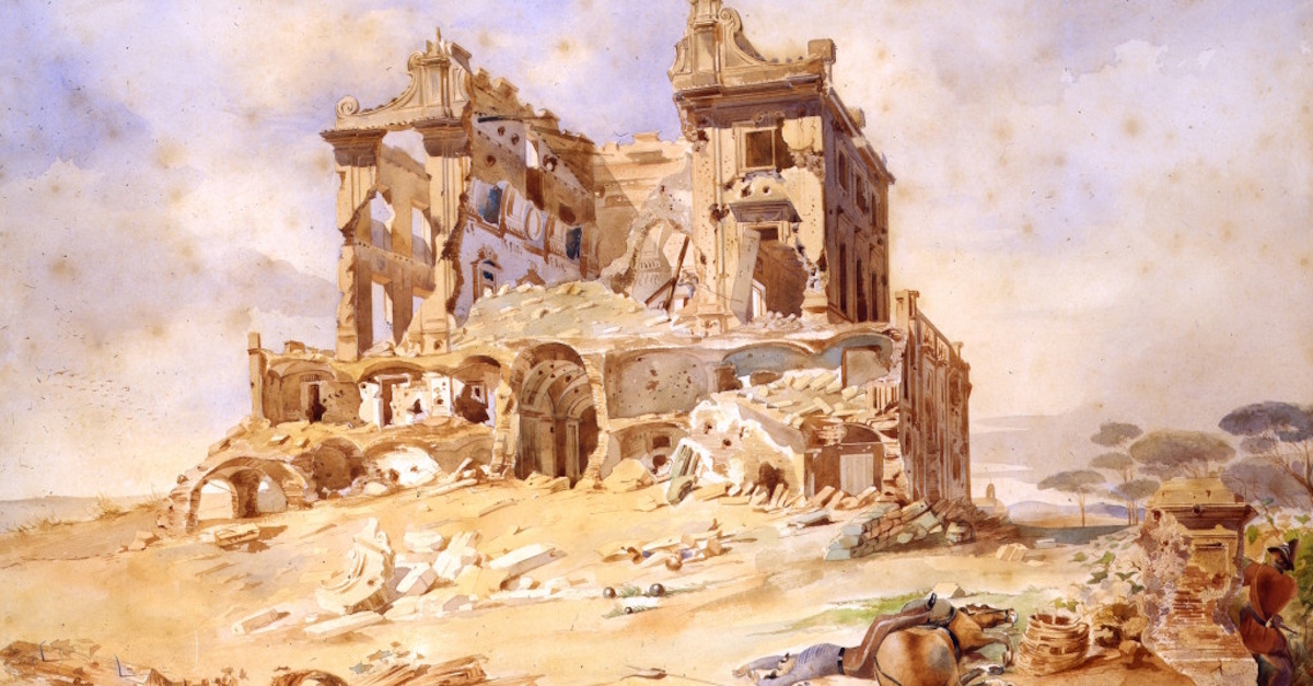 Passeggiate Romane: Villa Pamphilj nei giorni della Repubblica Romana