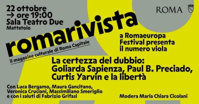 Romarivista, il magazine di Roma Capitale, presenta il numero viola